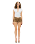 PANEL ZIP SHORTS