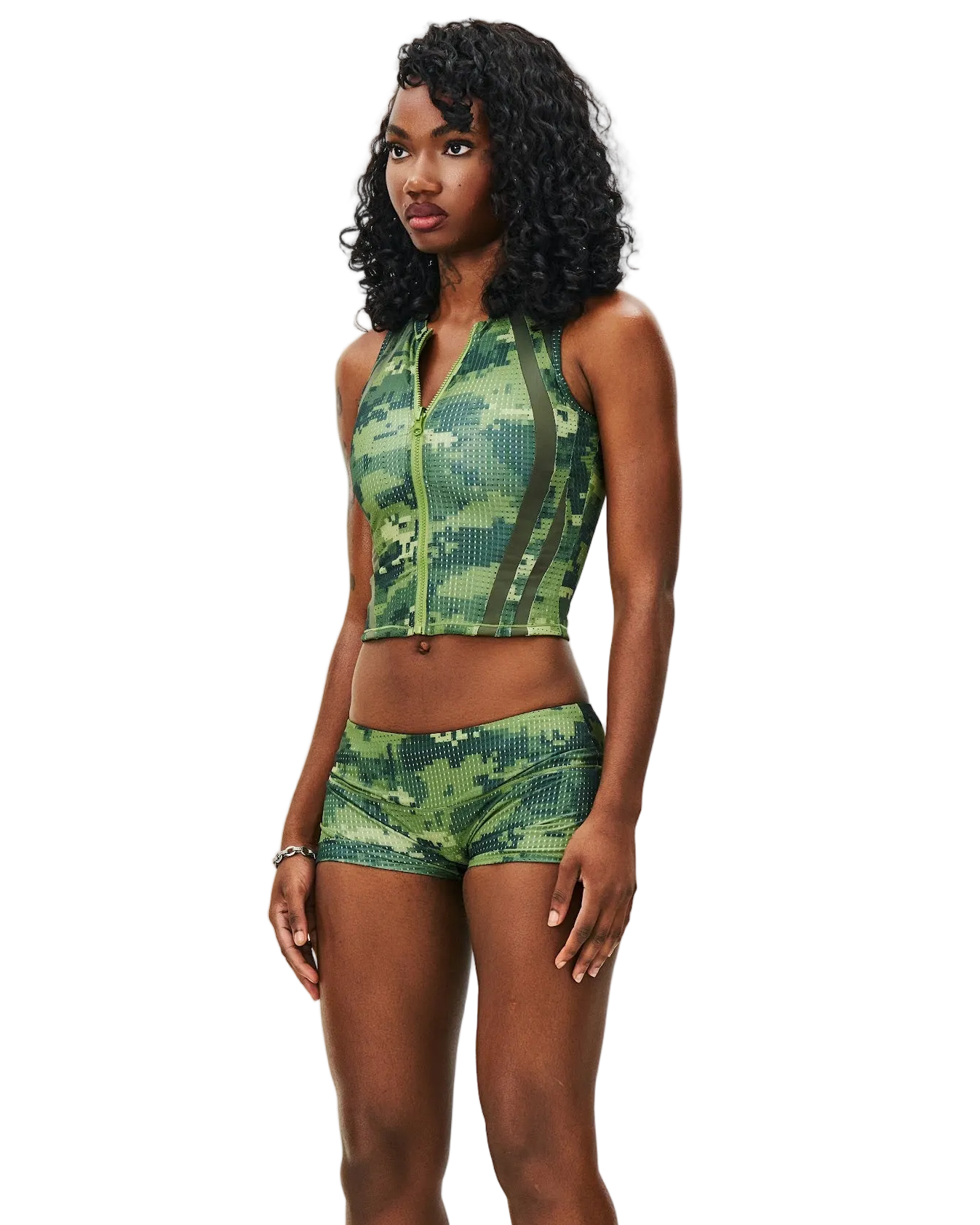 REVERSIBLE NETTED VEST