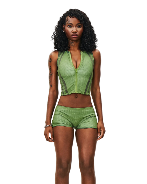 REVERSIBLE NETTED VEST