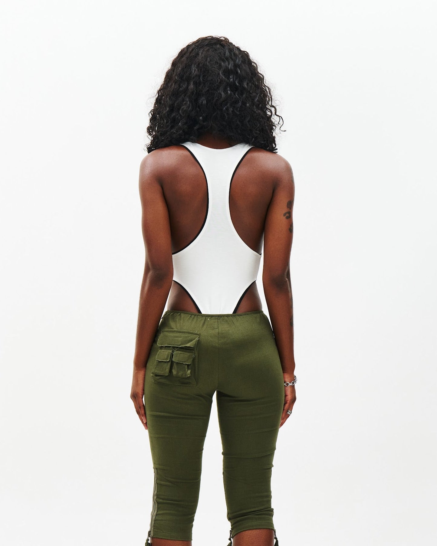 LAYERED PLUNGE BODYSUIT