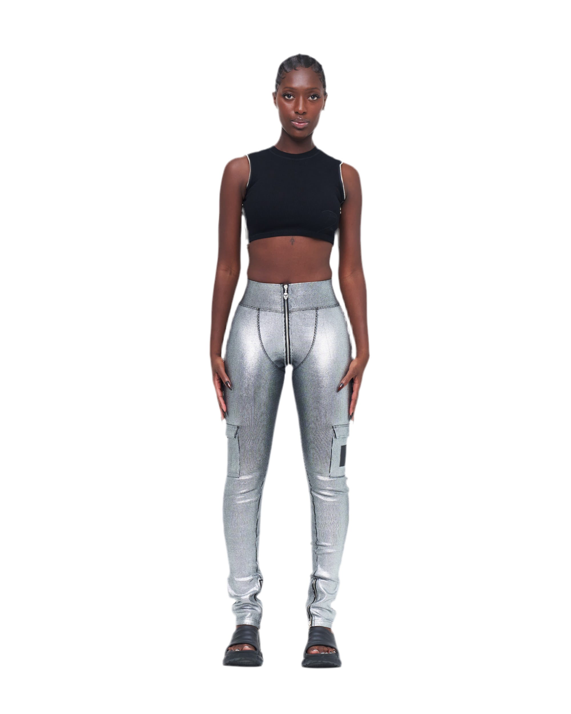 CHROME UZIP PANTS