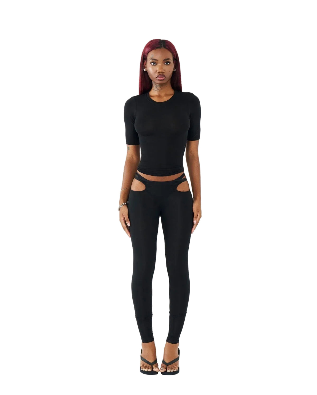 CAGED HIP TIGHTS