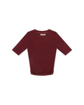 CREW QUARTERED TEE
