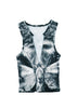 BLACK METAMORPHOSIS MESH TANK