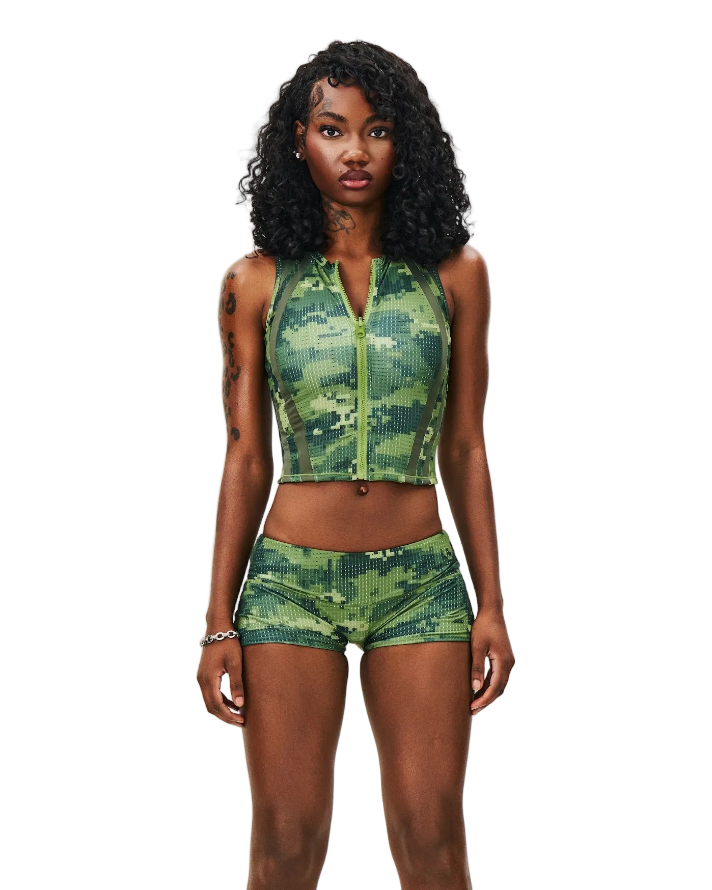 REVERSIBLE NETTED VEST