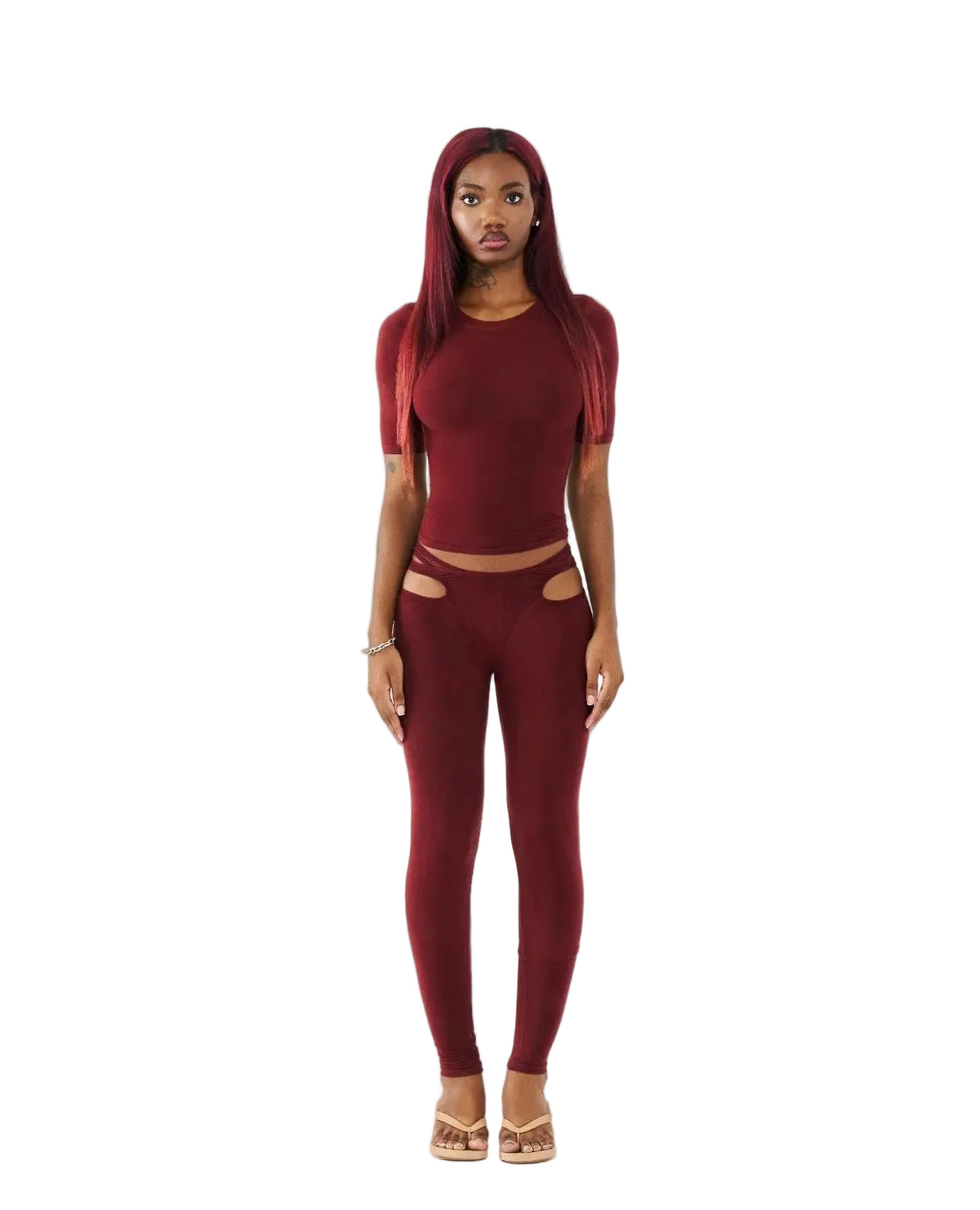 CAGED HIP TIGHTS