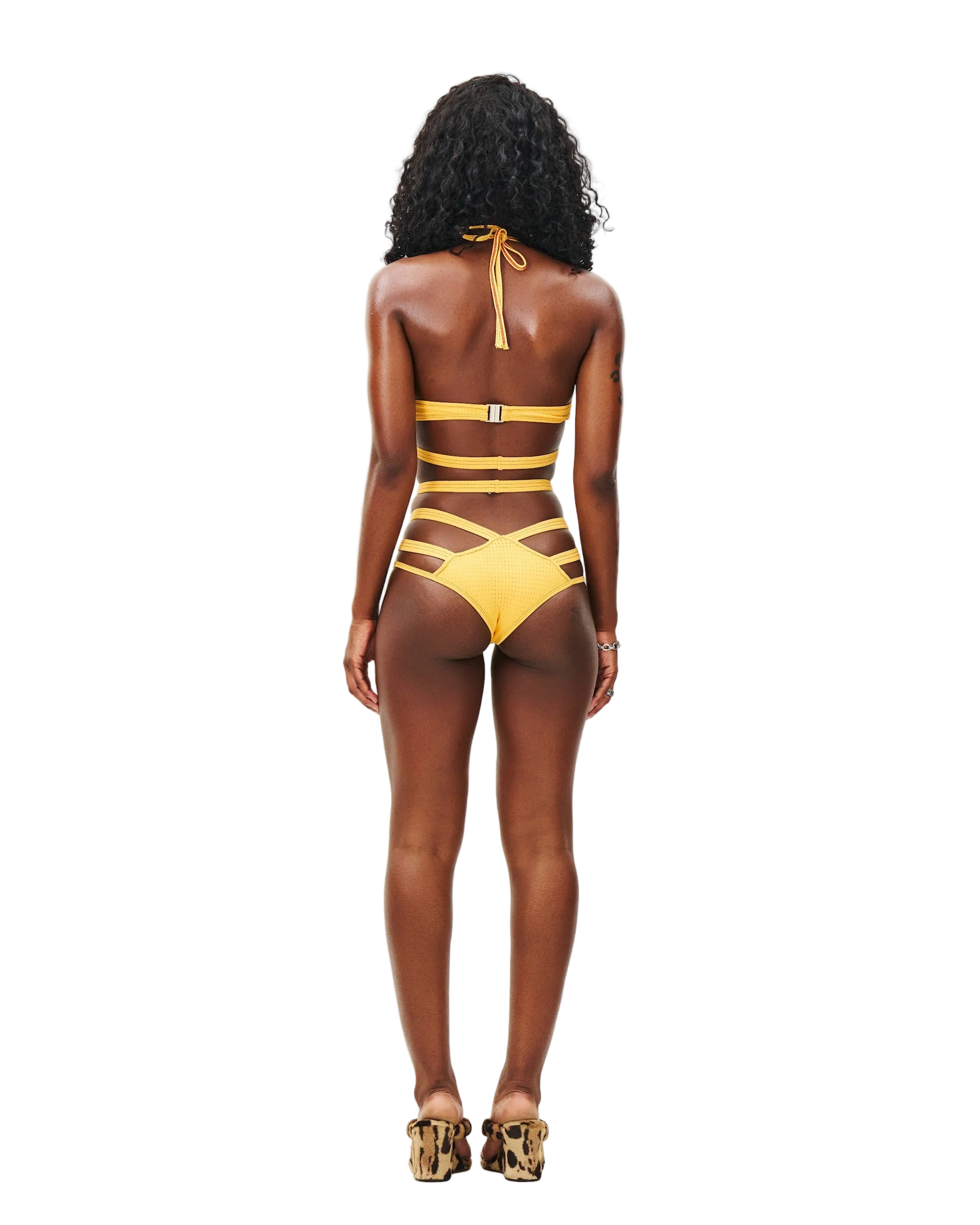 MONOKINI NETTED SWIMSUIT