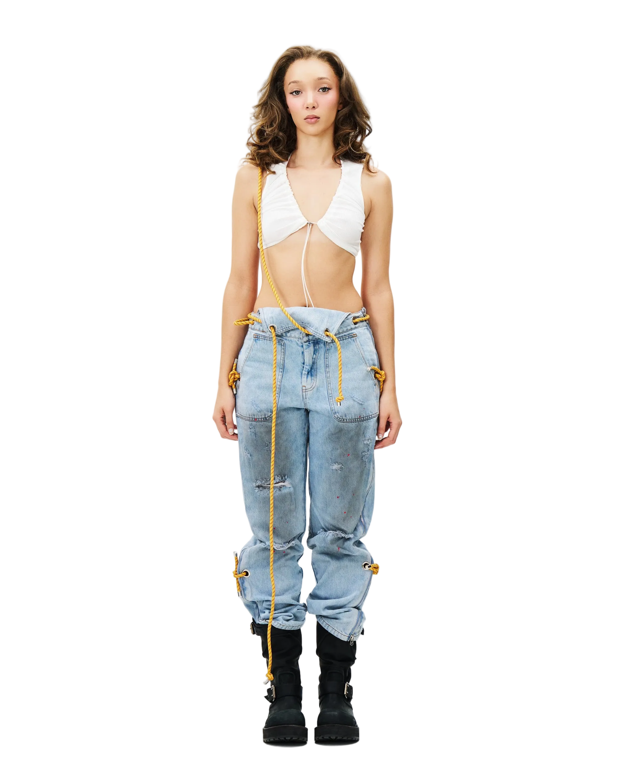 DETACHABLE CORD OVERALLS
