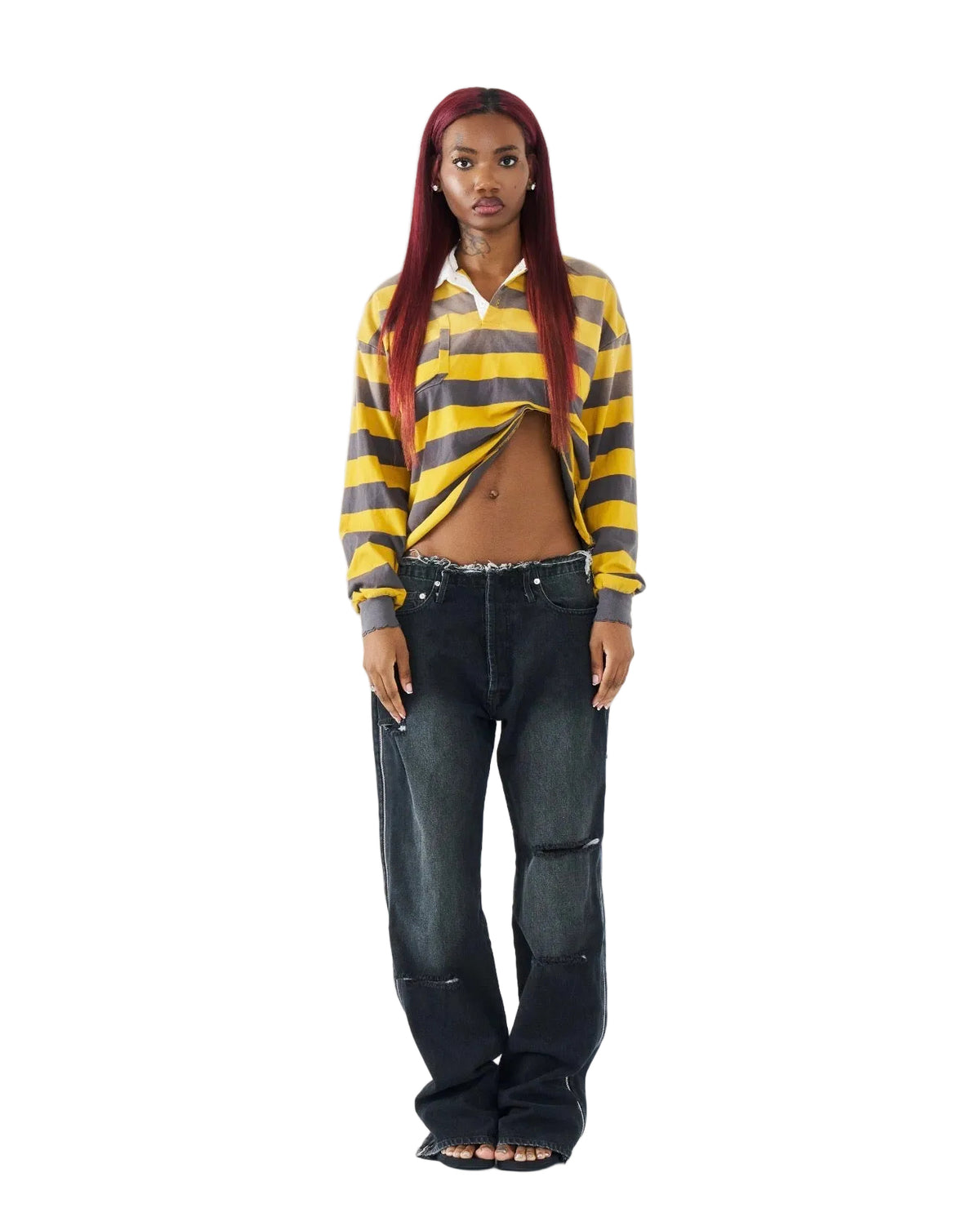 DISTRESSED DENIM