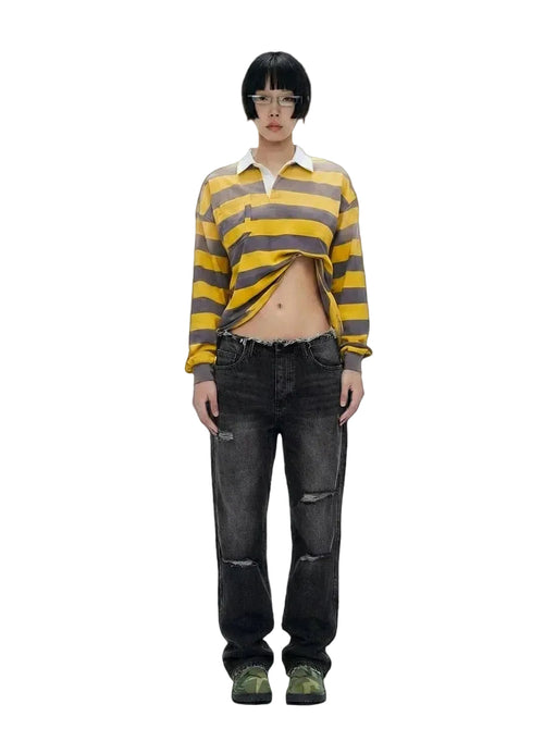 DISTRESSED DENIM