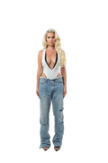 LAYERED PLUNGE BODYSUIT