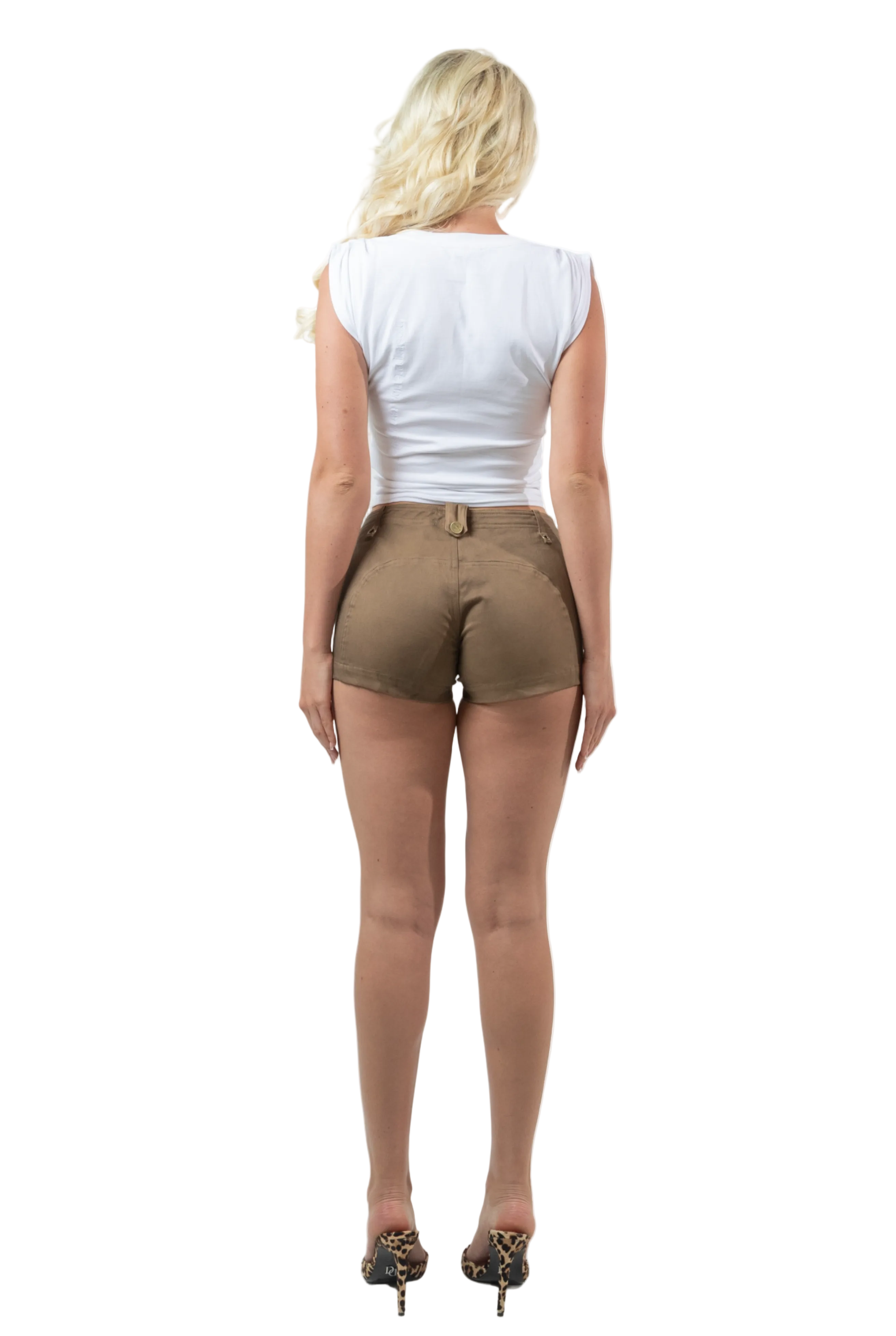 PANEL ZIP SHORTS