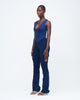 DENIM DUAL UZIP JUMPSUIT