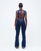DENIM DUAL UZIP JUMPSUIT