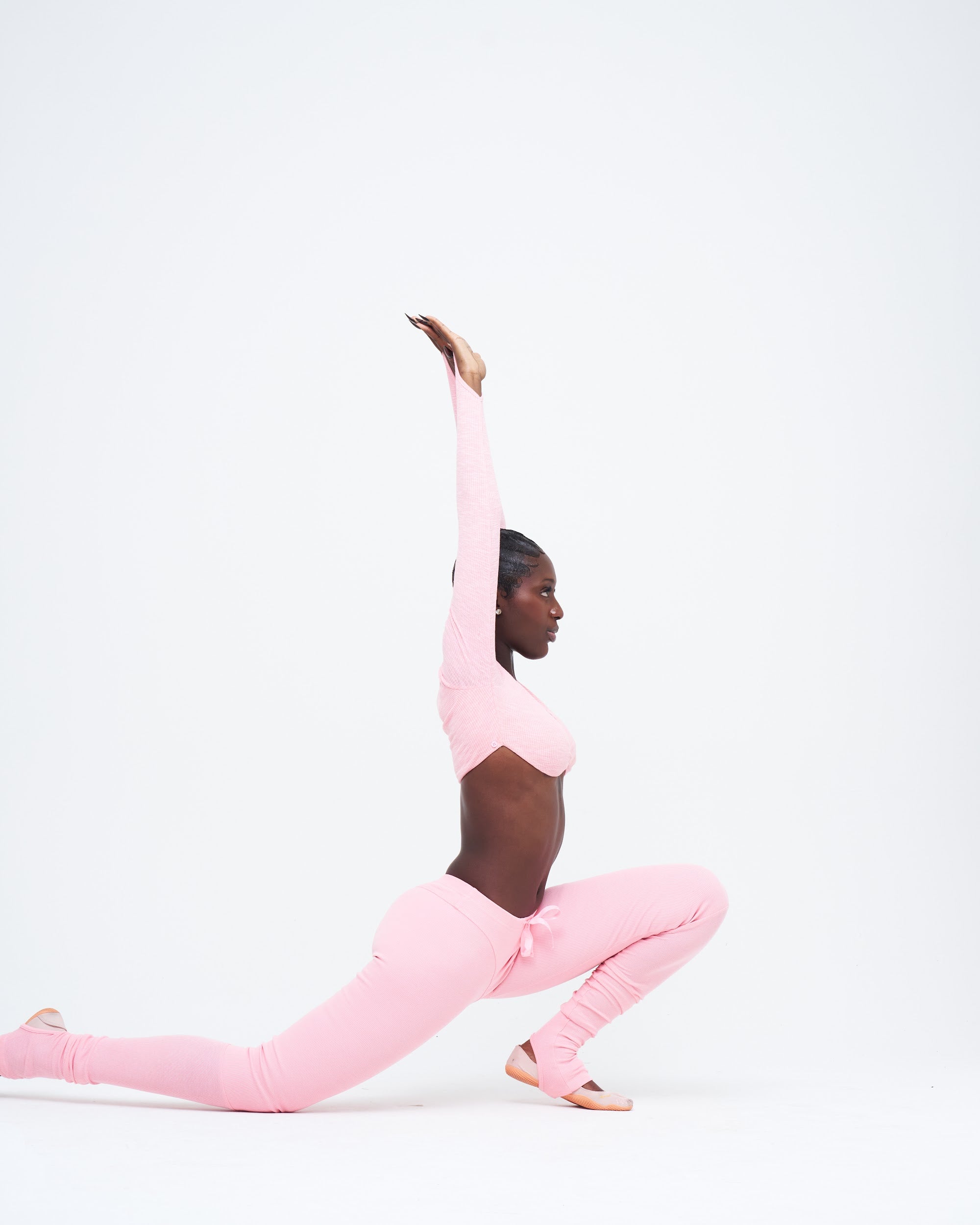 BLUSH PINK LEGGINGS