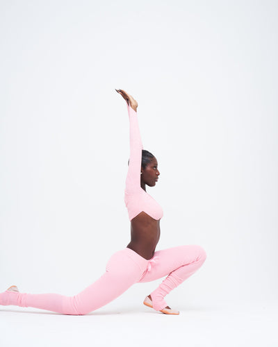 BLUSH PINK LEGGINGS