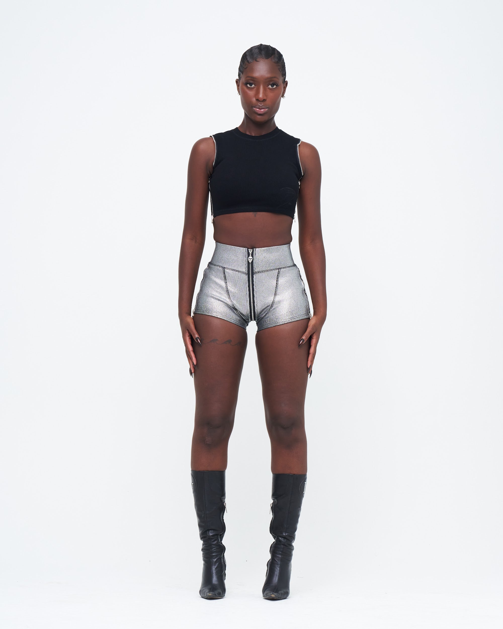 CHROME UZIP SHORTS