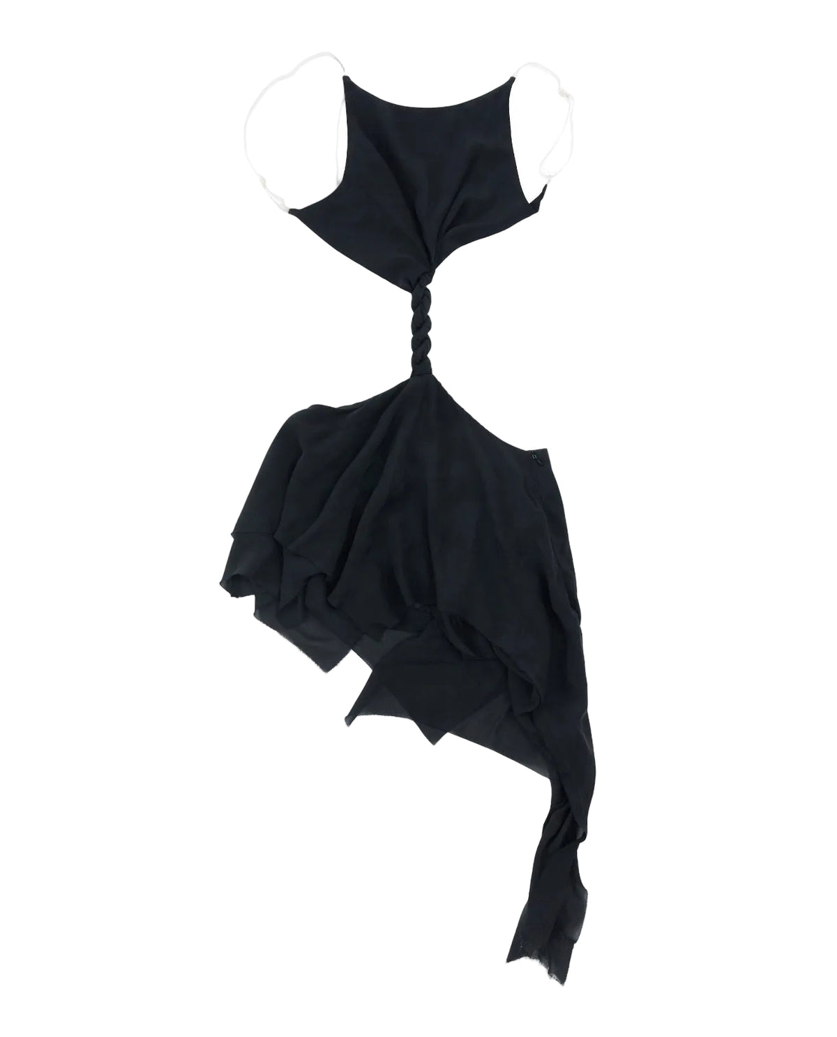 ASYM SPIRAL DRESS