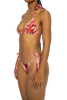 RED METAMORPHOSIS BIKINI TOP